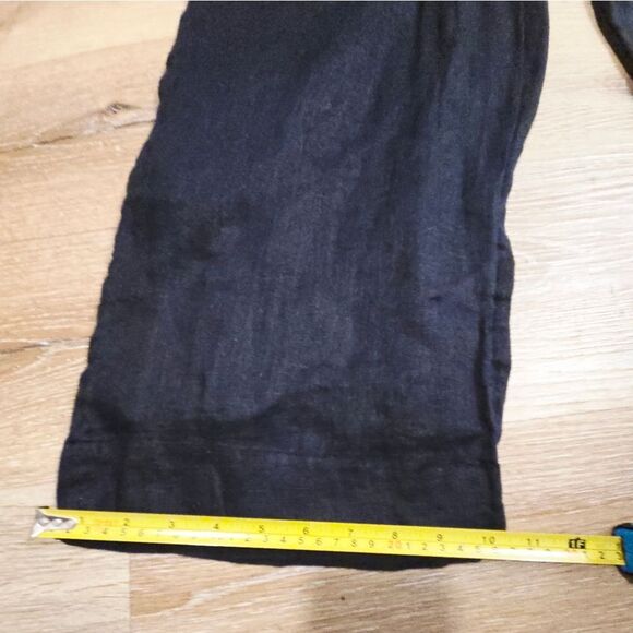 C&C California Black Wide Leg Pants with Elastic Waistband - Picture 5 of 13